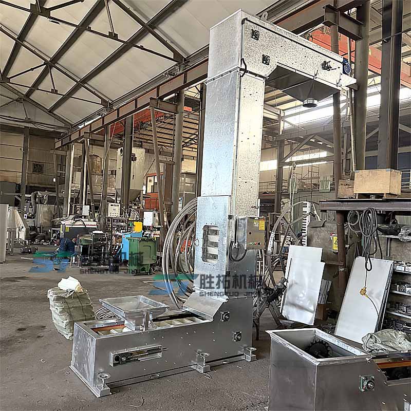 耐高温斗式物料提升机颗粒斗提机催化剂活性炭Z型斗式提升上料机