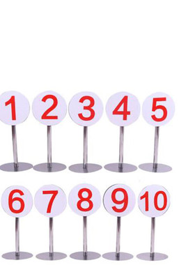 打靶场地靶位牌 标识牌 号码牌 标牌 训练保障牌（10个）