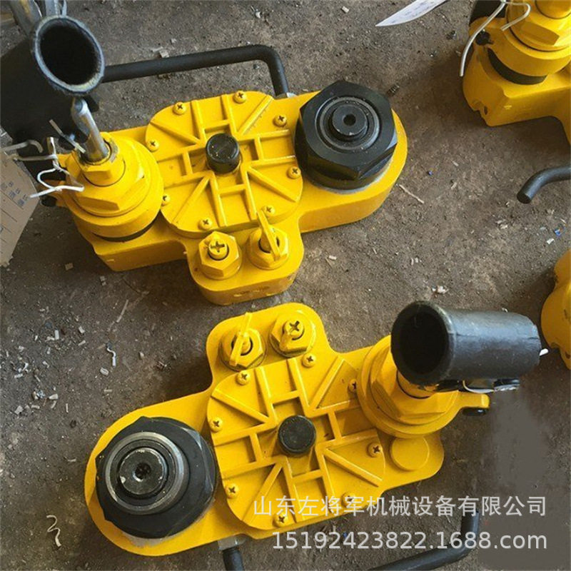 手动液压钢轨起道机88KN 高铁液压起拨道器YQ-88B轨道起顶机