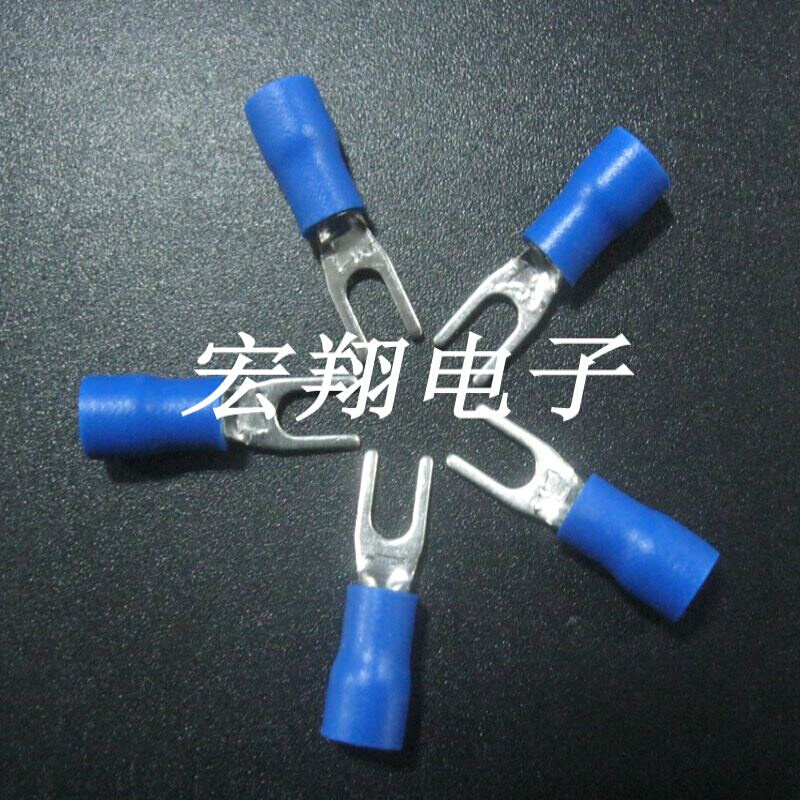 SV2-3.2 叉型 Y型预绝缘冷压端头 TU型 接线耳 接线鼻子 1000只