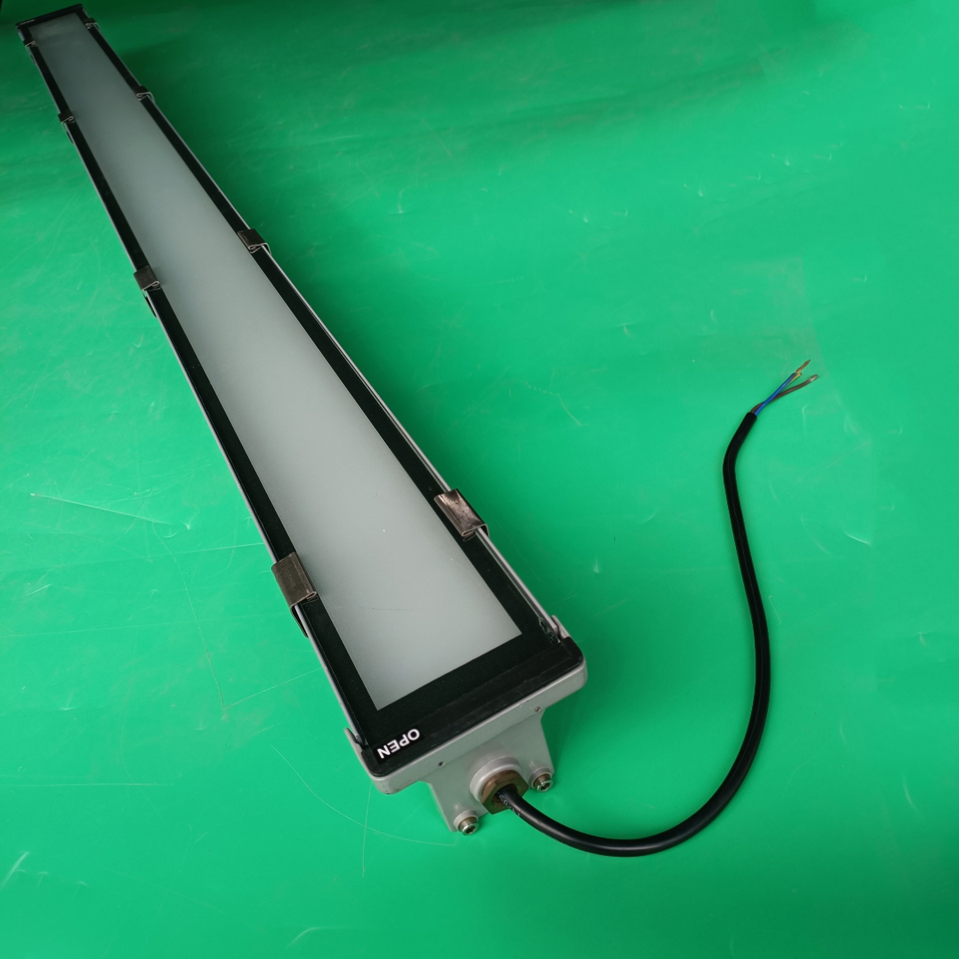 磨砂罩0.6米双支t8铝合金三防灯支架 贴片式铝合金led三防灯