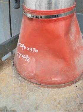 供应无锡 高温风机软连接 抗气候老化防龟裂 硅钛软连接 阻燃防火