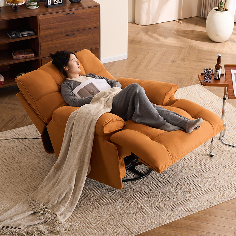 多功能电动单人沙发椅旋转可躺可睡客厅懒人网红摇椅休闲阳台躺椅