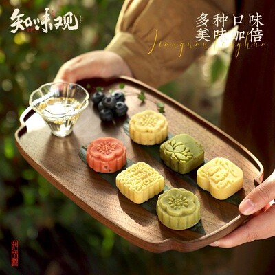 知味观杭州桂花糕好吃点心绿豆