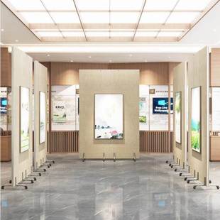 无缝书画展板展示墙艺术展览板背景板背景墙画展展览设计摄影展墙