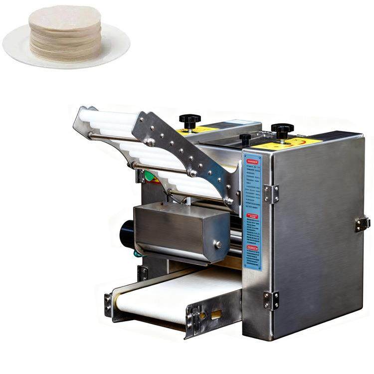 多功能包子馄饨皮机小型电动擀面皮压面机静音仿手工饺子皮机商用