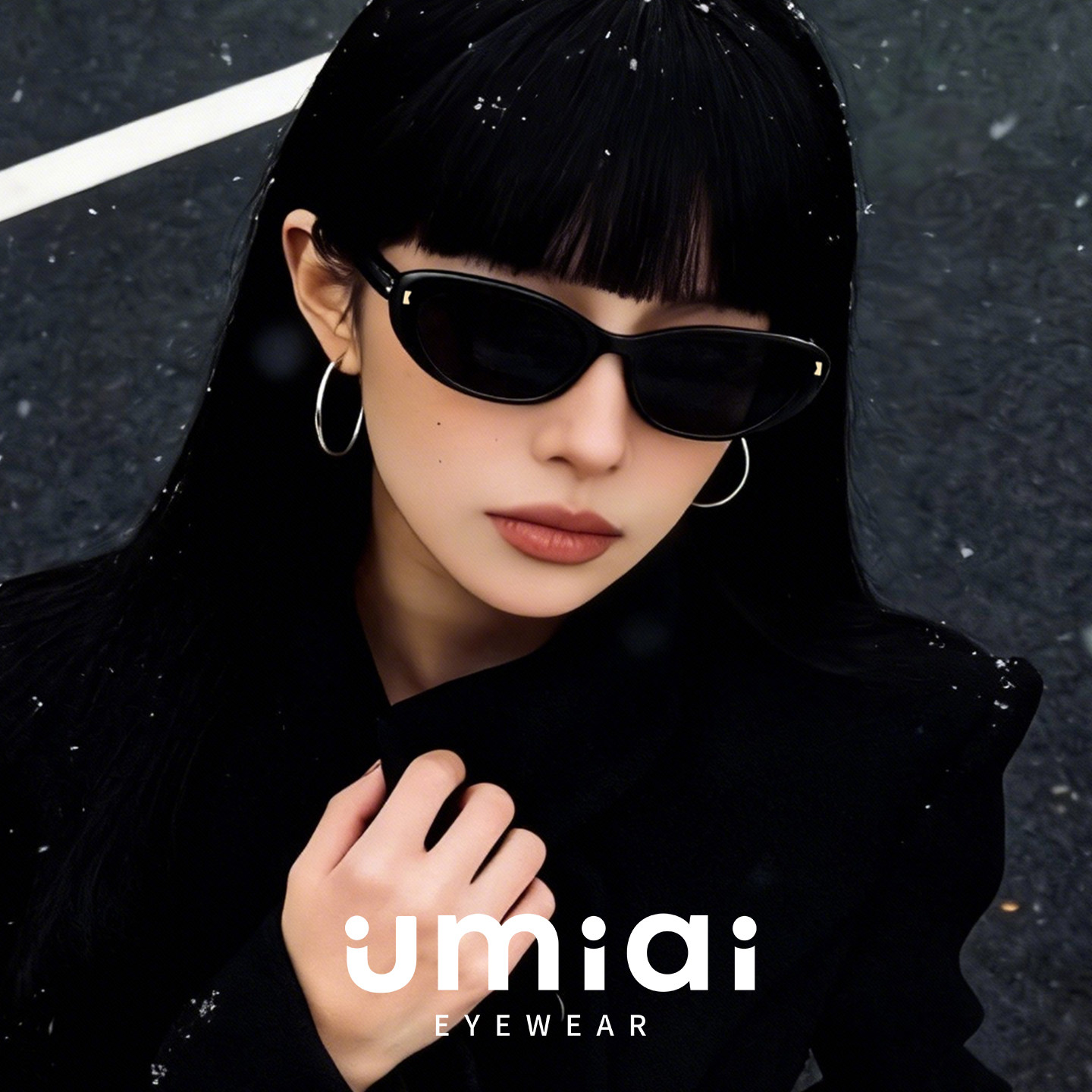 椰椰镜新款猫眼UV400防晒太阳镜