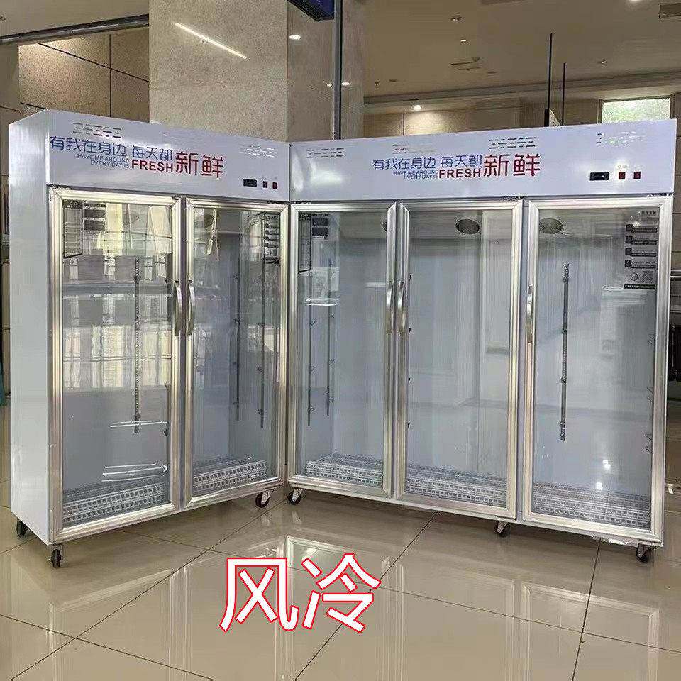 鲜花保鲜柜冷藏展示柜冰箱花店花束风冷单三双门水果蔬菜商用立式