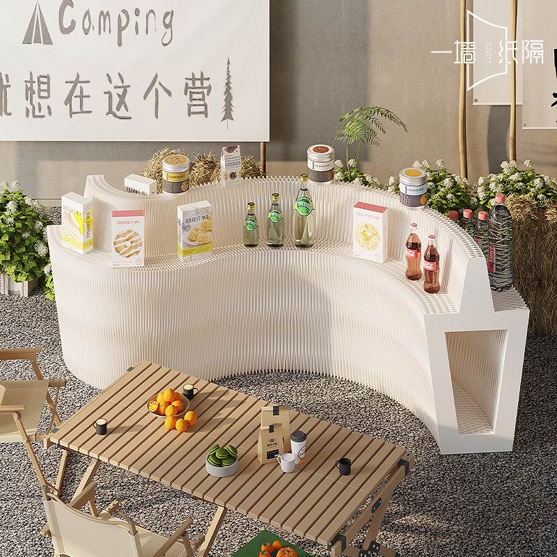 展示柜商用展览展会活动直播陈列置物落地式展示架摆台中岛流水台