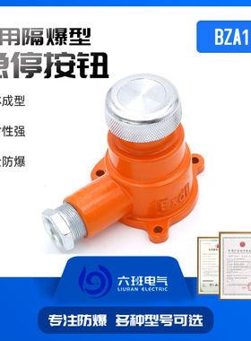 六班矿用隔爆型急停按钮BZA1-5/36J(A) 掘进机采煤机按钮铸钢材质