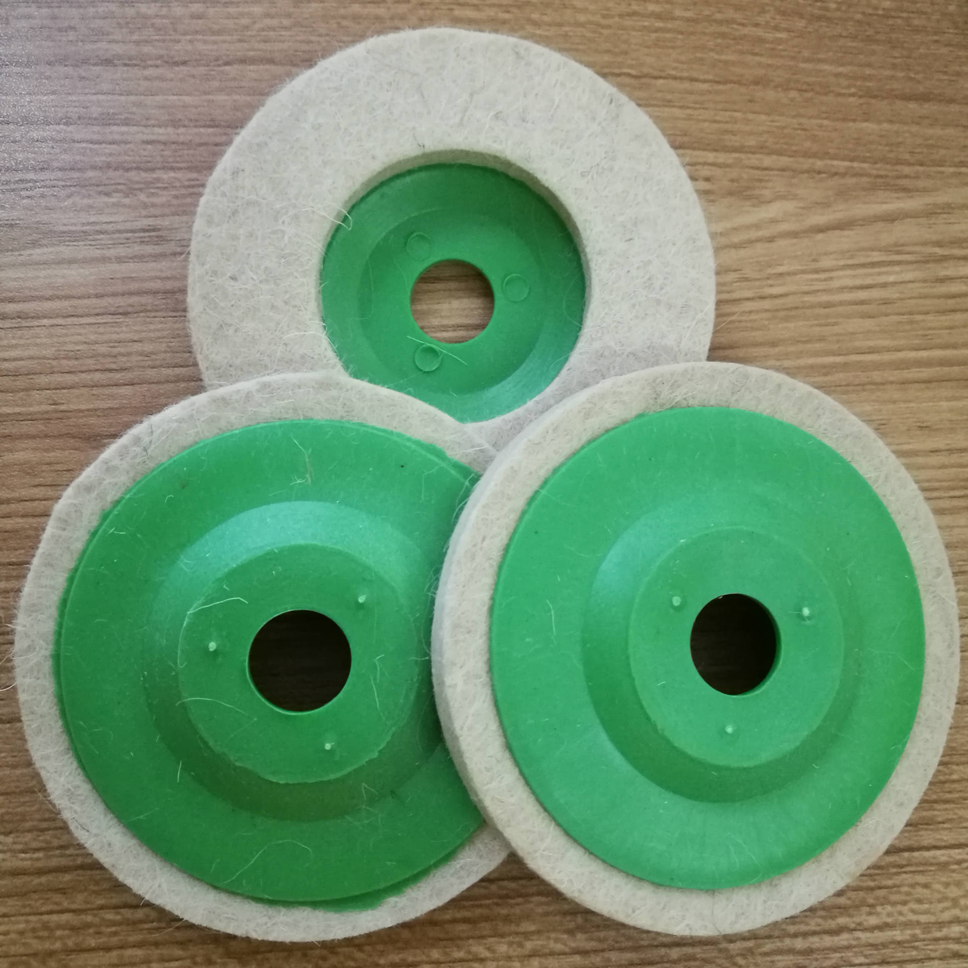 100羊毛轮抛光片羊 镜面抛光轮羊毛抛光轮羊毛球100羊毛剪毛毡