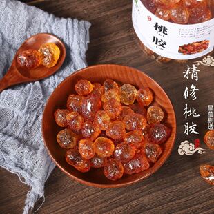 桃颜村大颗粒云南桃胶桃花泪天然植物胶原旗舰店正品搭雪燕皂角米