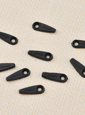 精茂五金18*7mm黑色塑料压片背板瓜子片相框背板压片配件