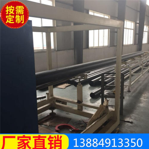 厂家直销PE100级实壁给排水管材 HDPE穿线管实壁管 高压供水管道