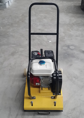 WSC-80P汽油平板夯 工地用推车式汽油平板夯