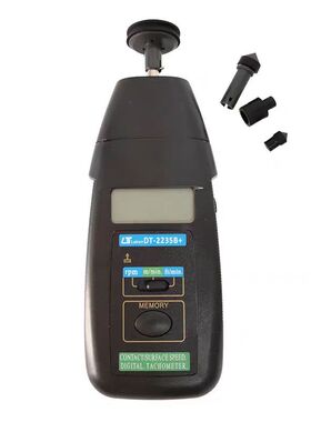 DT2235B接触式转速表2.5~99999转/分数字转速计测速线速测试仪器
