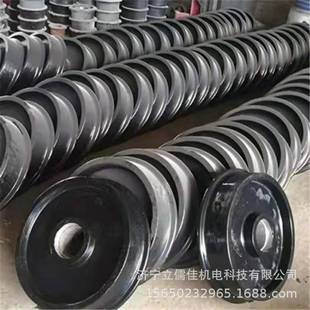 立儒佳厂家批发平板矿车轮对280mm铸钢矿车轮600轨距矿车轮子单轮