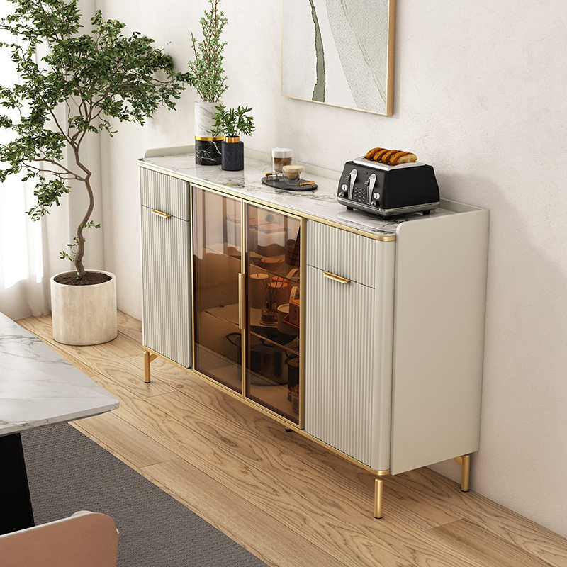 轻奢餐边柜现代简约柜子储物柜客厅酒柜家用靠墙置物茶水柜奶油风,模玩/动漫/周边/娃圈三坑/桌游,文化/体育周边,淘宝优惠券,粉丝福利购,淘宝优惠卷