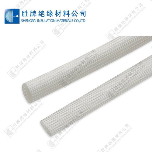 自熄管绝缘阻燃黑色白色定纹管 耐高温套管 耐高温柔软套管纤维管