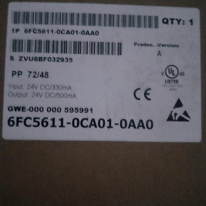 西门子IO主板6FC5611-0CA01-0AA0全新带包装低价出售