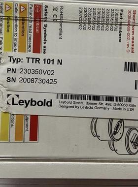 TTR101N 皮拉尼标准 Leybold 真空计 230350V02议价原装全新