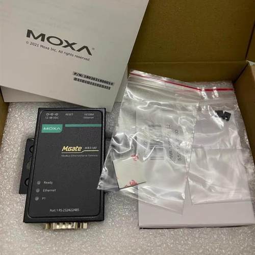 全新Moxa摩莎Modbus网关MGate MB3180/CN议价