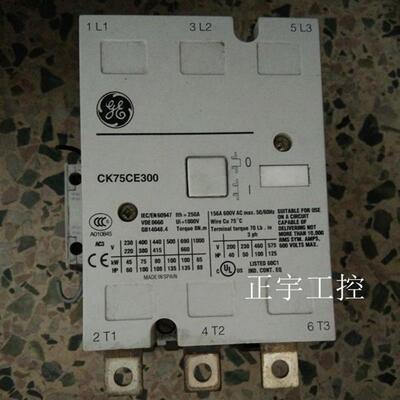 原装美国交直流接触器CK75CE300N 24-48VAC/DC AC220V