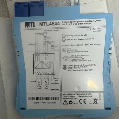 MTL安全栅MTL4544 全新原厂低价出售