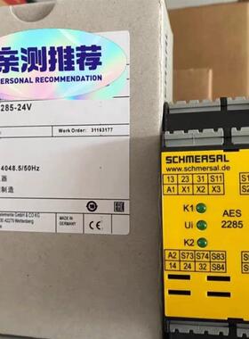 Schmersal 101172211全新安全继电器AES2285-24VDC全新原装