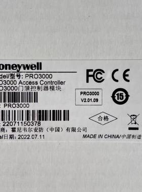 全新霍尼韦尔门禁控制器模块PRO3000议价