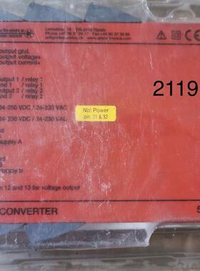 丹麦PR可编程频率变送器5223A1议价