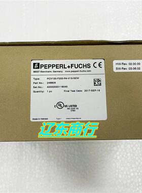 原装德国倍加福P+F读码器PCV100-F200-R4-V19-SEW现货现发