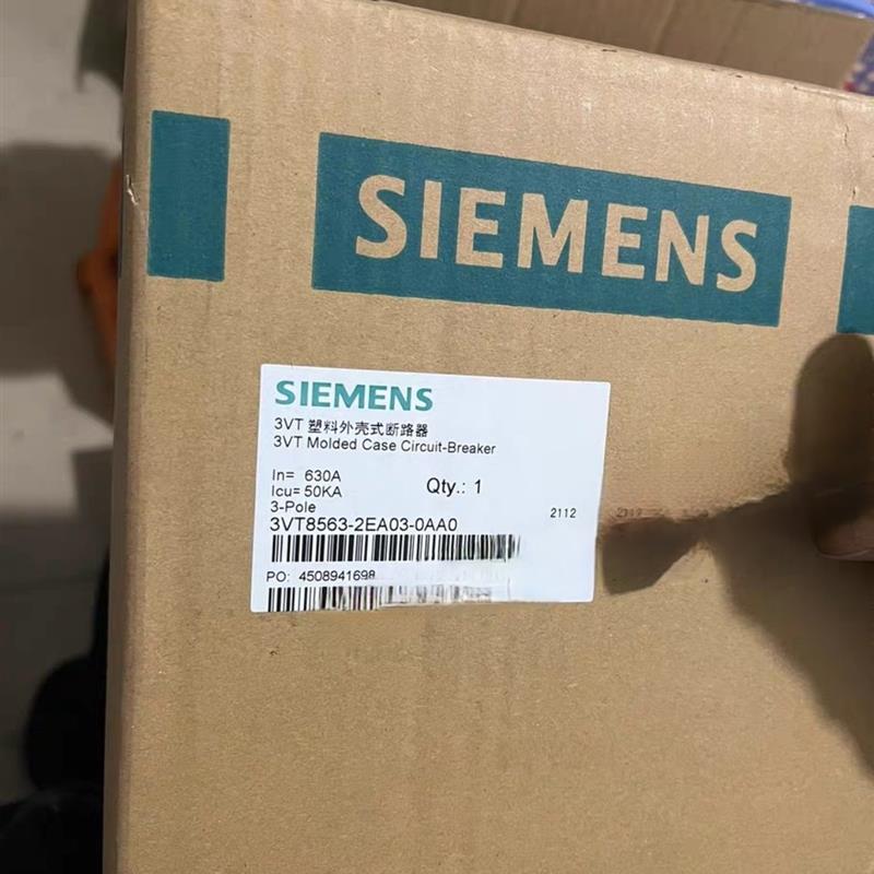 断路器3VT8563-2EA03-0AA0 空气开关630A