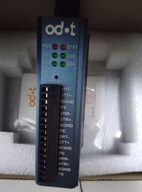 ODOTS4E4 全新MODBUS RTU 485转ModbusTCP协议转换器工业网关