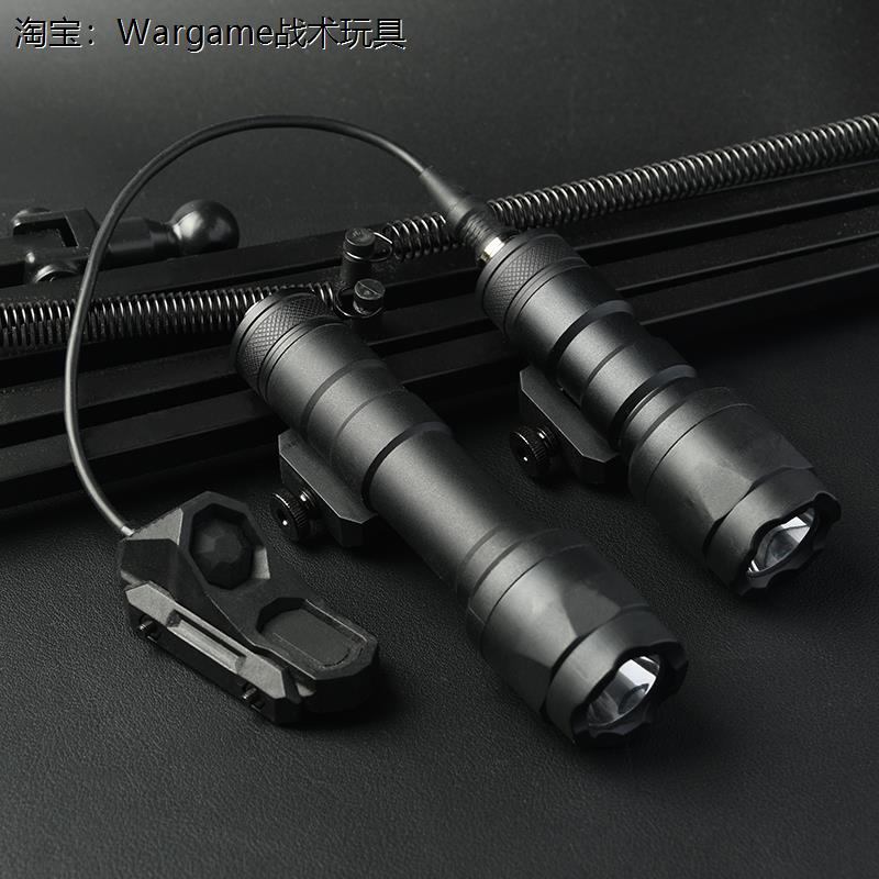 金属M600强光手电筒AXON鼠尾战术枪灯无功能户外照明灯改装配件
