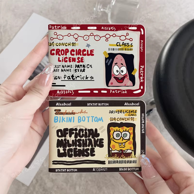 可爱卡通名片驾驶证行驶证通用创意个性卡片证件收纳套驾驶证件套