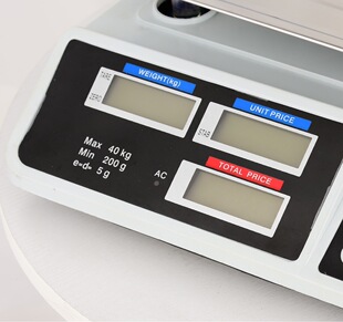 大红鹰电子秤台秤计价30kg称重精准厨房卖菜水果家用商用小型