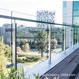 室外304 316L不锈钢立柱小圆管栏杆围栏楼梯扶手护栏
