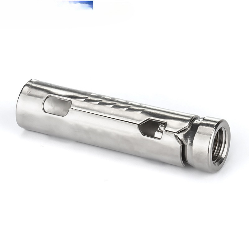 304不锈钢鱼鳞管三片式壁虎内膨胀螺丝吊顶拉爆膨胀管螺栓M6M8M12