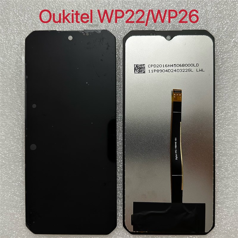 欧奇oukitel WP22 WP26触摸屏 液晶显示屏内外屏 一体屏幕总成LCD