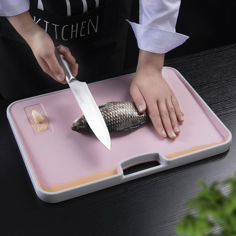 双面砧板家用防霉切菜板厨房案C板儿童辅食占板切水果塑料刀板