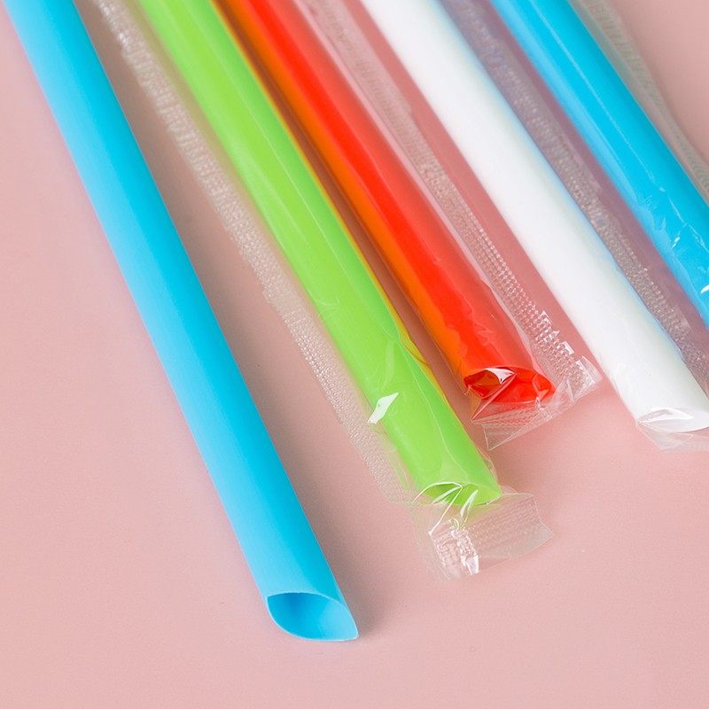 1000支吸管一次性吸管珍珠奶y茶粗吸管独立包装彩色塑料果粒大吸,餐饮具,吸管,淘宝优惠券,粉丝福利购,淘宝优惠卷