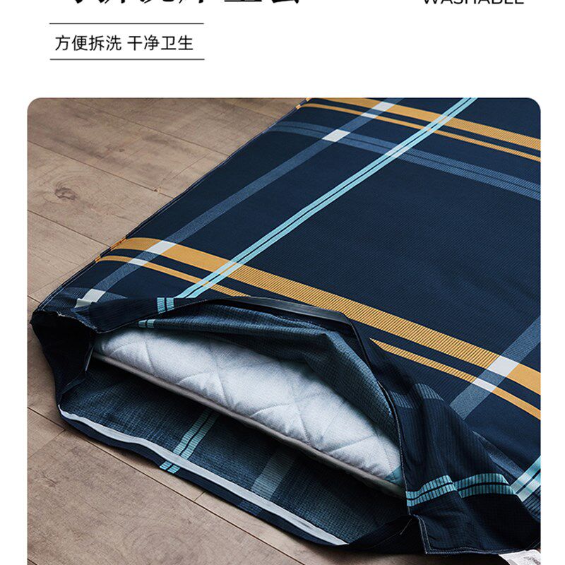 褥子套学生宿舍上下铺90x200垫被套双人床褥套1.8m被罩X单人1.5米