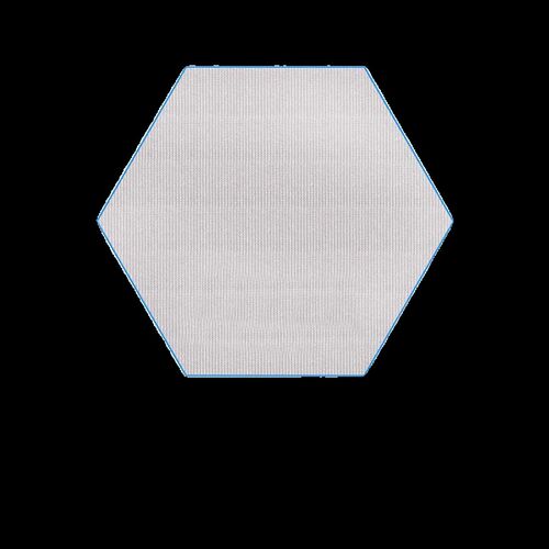 六角帐篷防潮垫加厚户外露营地垫C双面铝膜六边形防水隔凉野餐睡