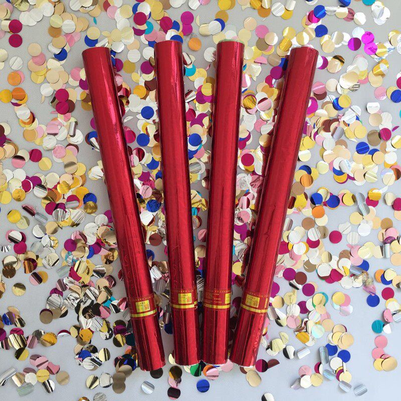 礼炮手拧礼宾花开业礼q花炮手持彩炮婚礼喷花筒开工拉炮婚庆礼花