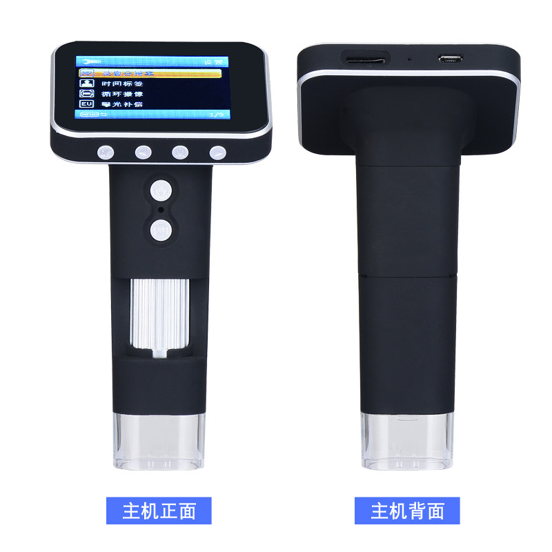 带示屏数码显微镜f1000倍便携式高清手持式 USB电子放大镜工业可
