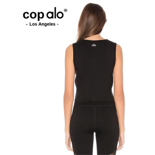 美国nomalo交叉镂空外穿背心美国上衣短款智秀背心无袖同款热辣