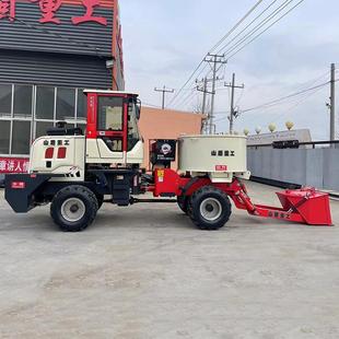 水泥罐车厂家适用于中小型工程 自上料混凝土搅拌车移动一体式