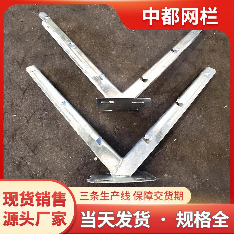 定制热镀锌刀片刺绳防护网刺铁丝滚笼铁蒺藜支架围栏防爬立柱支撑