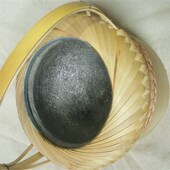 YG取暖火笼烘笼火炉取暖器木炭火灰笼竹编非电炉热灸理疗小号